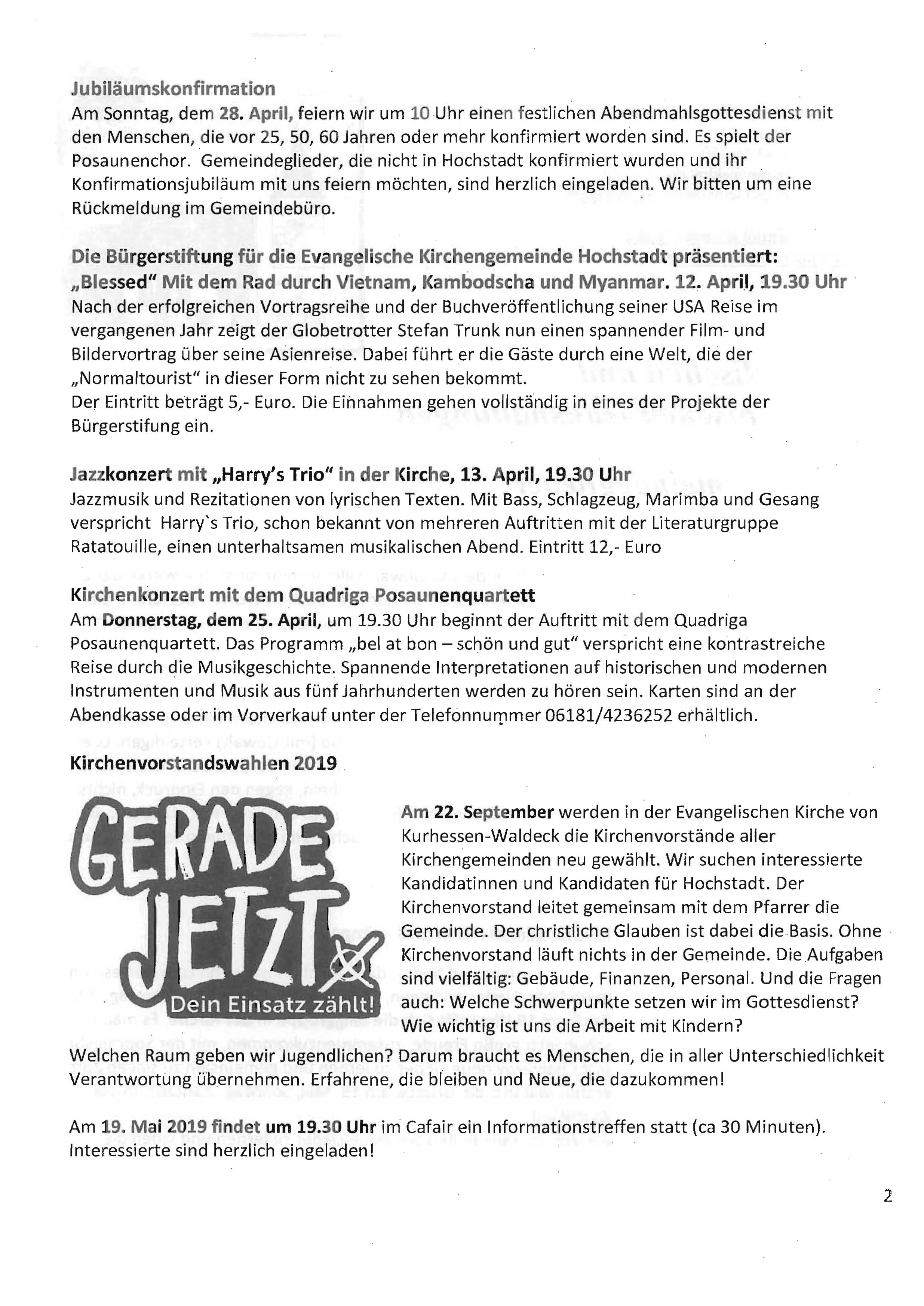 Gemeindebrief Ostern 2019a Seite 2
