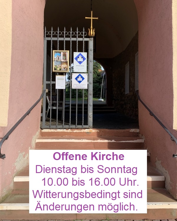 Offene Kirche Eingang