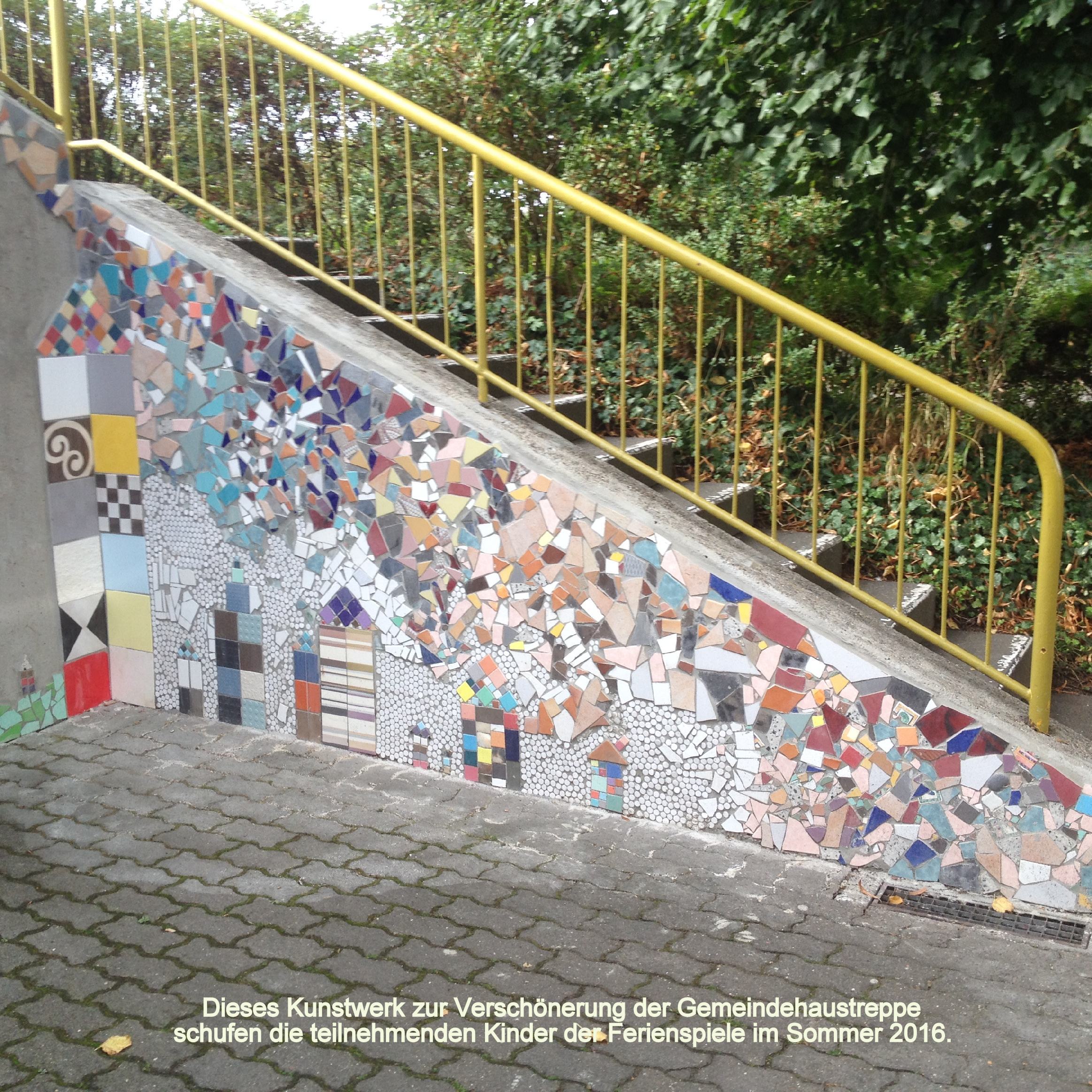 mosaikgemeindehaustreppe mosaikgemeindehaustreppe